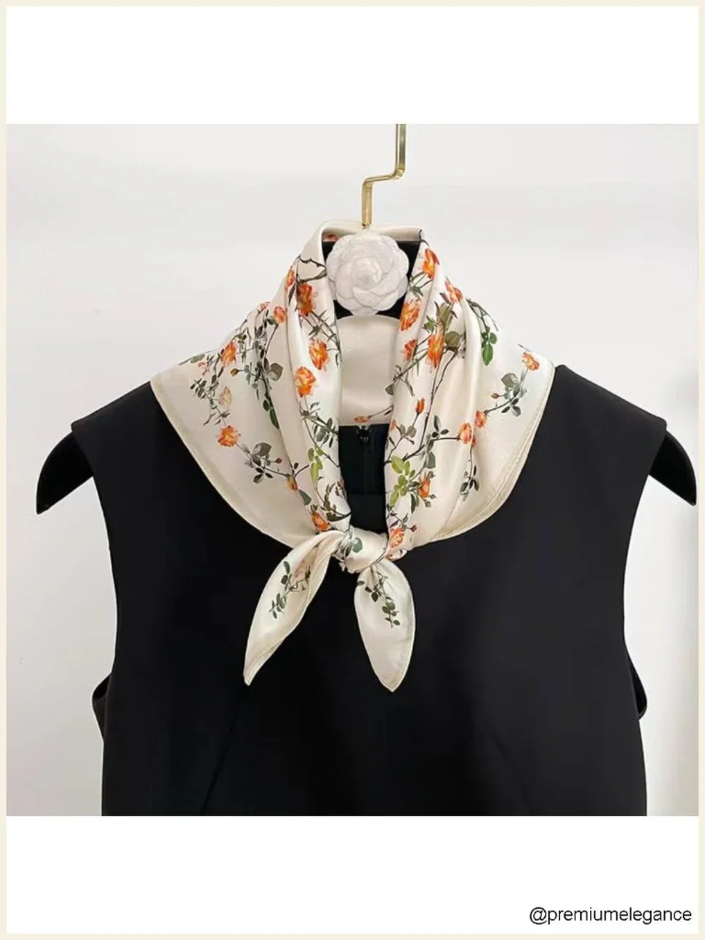 100% Mulberry Silk Scarf - 21